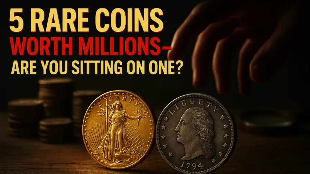 5 Rare Coins Worth Millions – Are You Sitting on One?