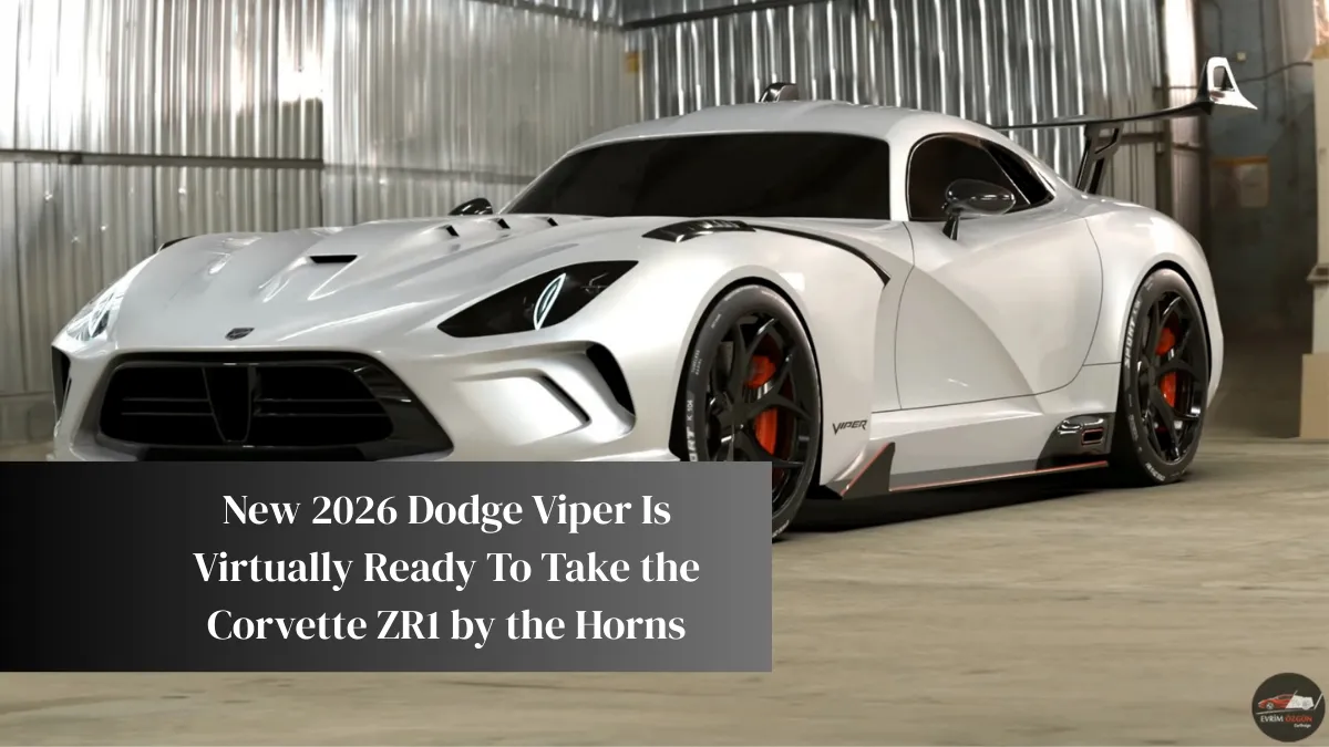 New 2026 Dodge Viper Is Virtually Ready To Take the Corvette ZR1 by the Horns