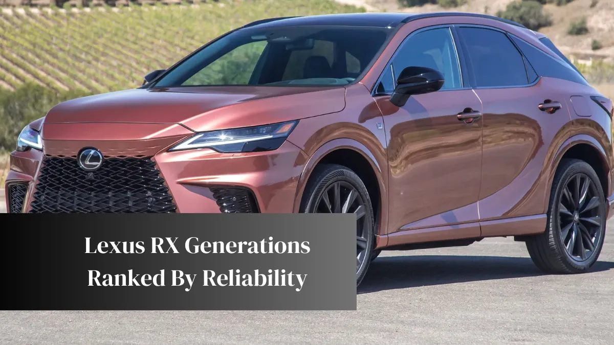 Lexus RX Generations Ranked By Reliability